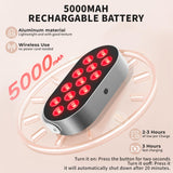 Siyiteng batería recargable 5000 mAh para sesiones en cualquier lugar.