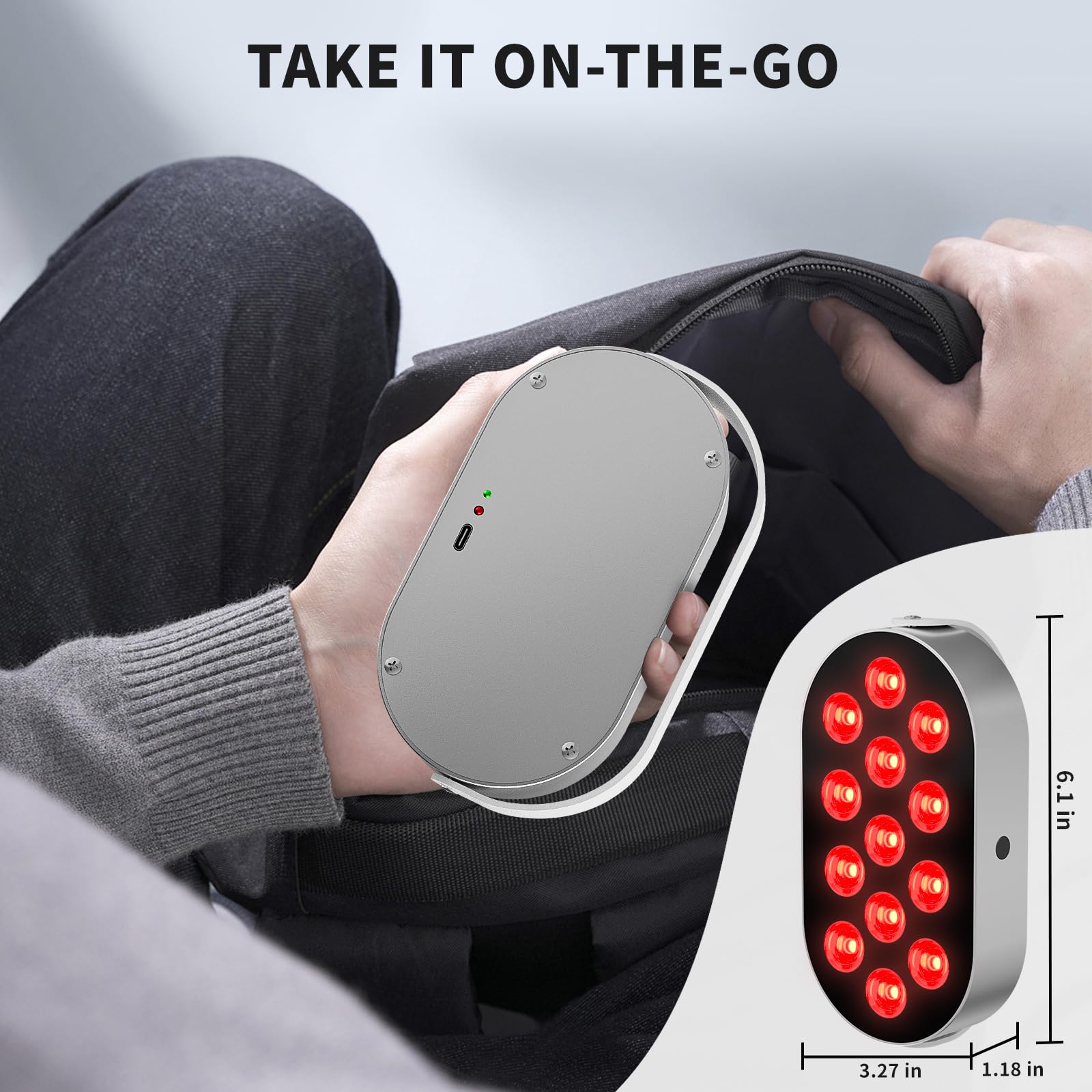Siyiteng LED dual 660-850 nm para una iluminación cómoda.