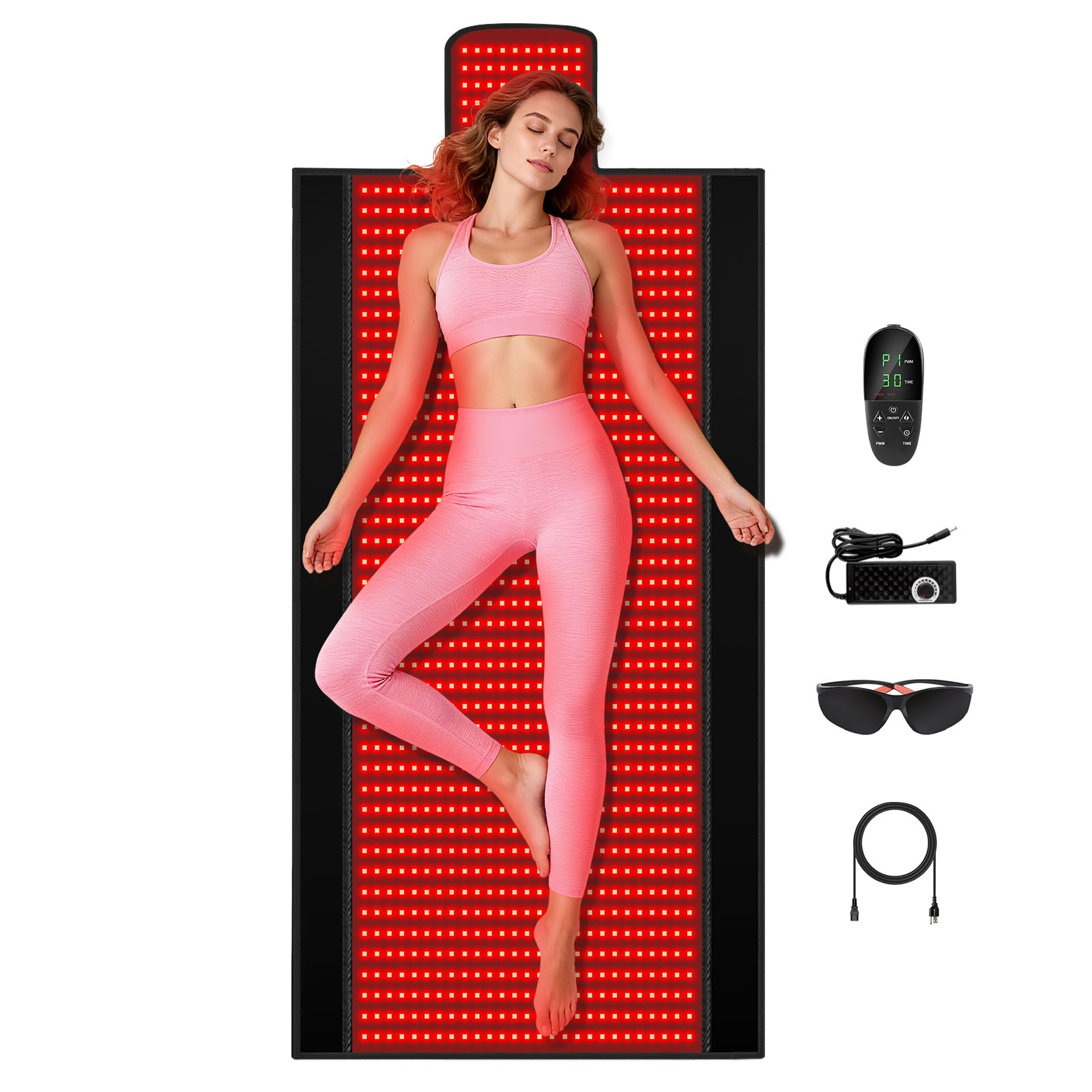 Siyiteng manta de terapia luz roja para cuerpo completo ofrece relajación general