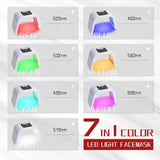 SJFEHLLD máscara LED roja 620nm para revitalizar la piel.
