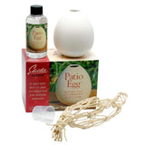 Skeeter Screen Patio Egg: difusor cerámico decorativo para exteriores sin llama