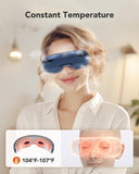 Masaje ocular con música mediante conectividad inalámbrica para inmersión.
