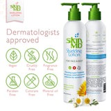 Skin MD Shielding Lotion sin fragancias ni tintes para piel sensible.