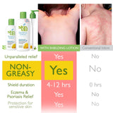 Textura ligera de Skin MD Shielding Lotion sin grasa para uso diario.