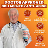 Skinny Coffee SuperBoost cucharada de colágeno, muestra la dosis para nutrición y vitalidad.