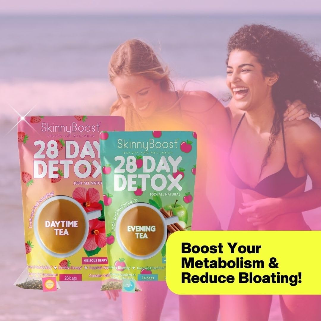 SkinnyBoost Detox: preparación en taza para un ritual cómodo.