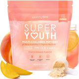 SkinnyFit Super Youth Colágeno para Mujeres: bote visible y cuidado de la piel.