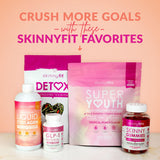 SkinnyFit Super Youth uso diario, complemento ideal para hábitos saludables.