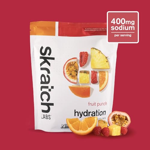 La mezcla de electrolitos de Skratch Labs aporta sodio, potasio y glucosa para absorción eficiente