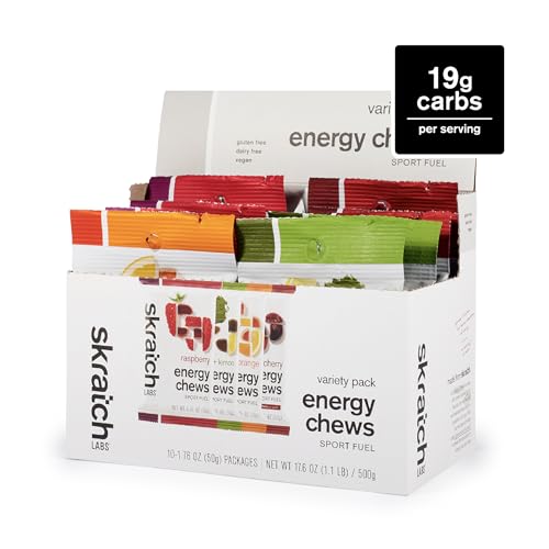 Gomitas Skratch Labs — sabor a fruta real para entrenar.
