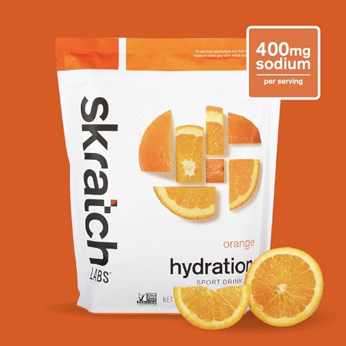Skratch Labs envase60 servicios, práctico para recargas durante sesiones.
