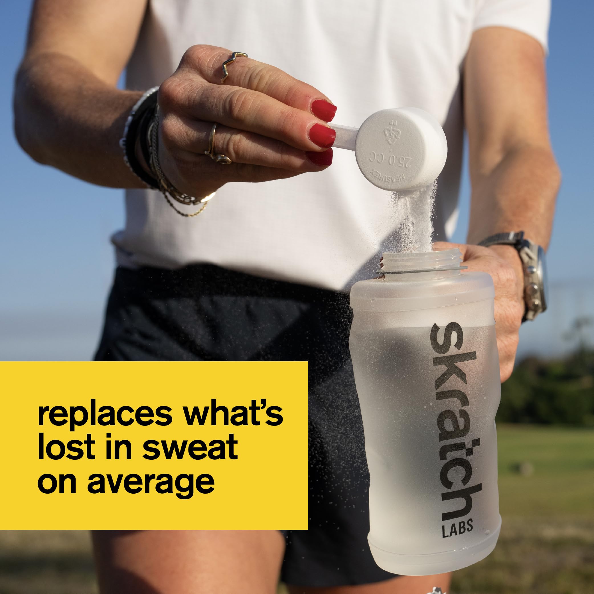 Skratch Labs Hidratación: bebida lista en vaso para entrenamiento y competición.