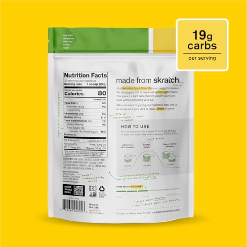 Skratch Labs Hidratación, cuchara medidora para porciones precisas en entrenamiento.