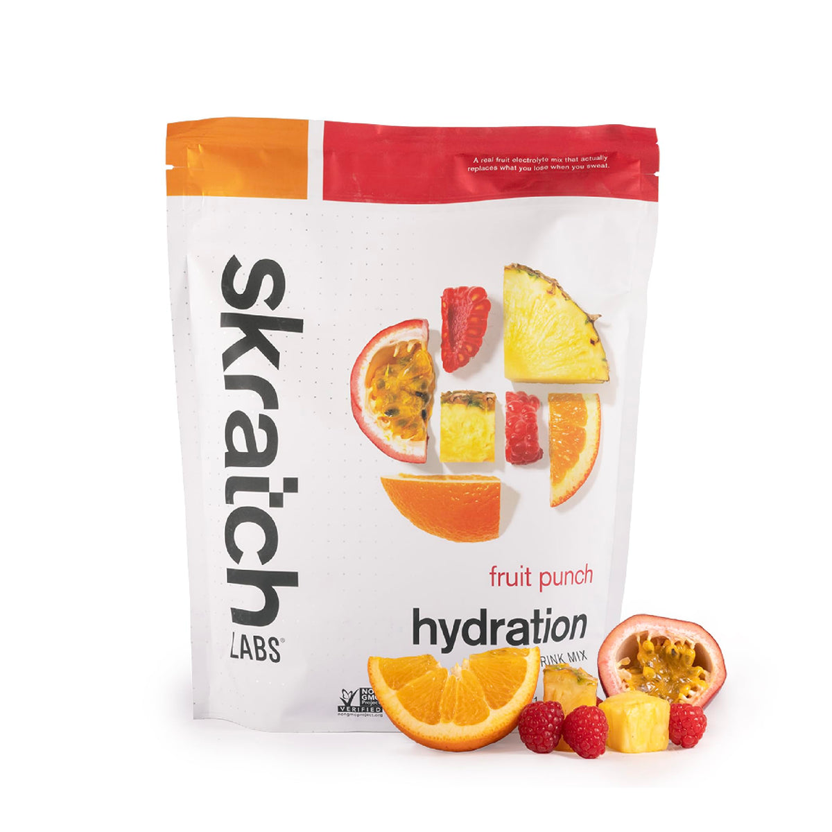 Skratch Labs hidratación en polvo sabor Fruta Real para rehidratación rápida durante entrenamientos