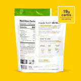 Etiqueta de Skratch Labs Hidratación con ingredientes real-fruta de sabor natural