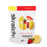 Skratch Labs Hidratación polvo de electrolitos sabor fresa limón, hidrata rápidamente durante entrenamientos