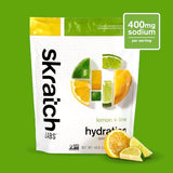 Skratch Labs Hidratación en vaso de agua limón-lima para entrenamiento