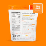 Skratch Labs mezcla agua naranja, solución cítrica para entrenamiento intenso.