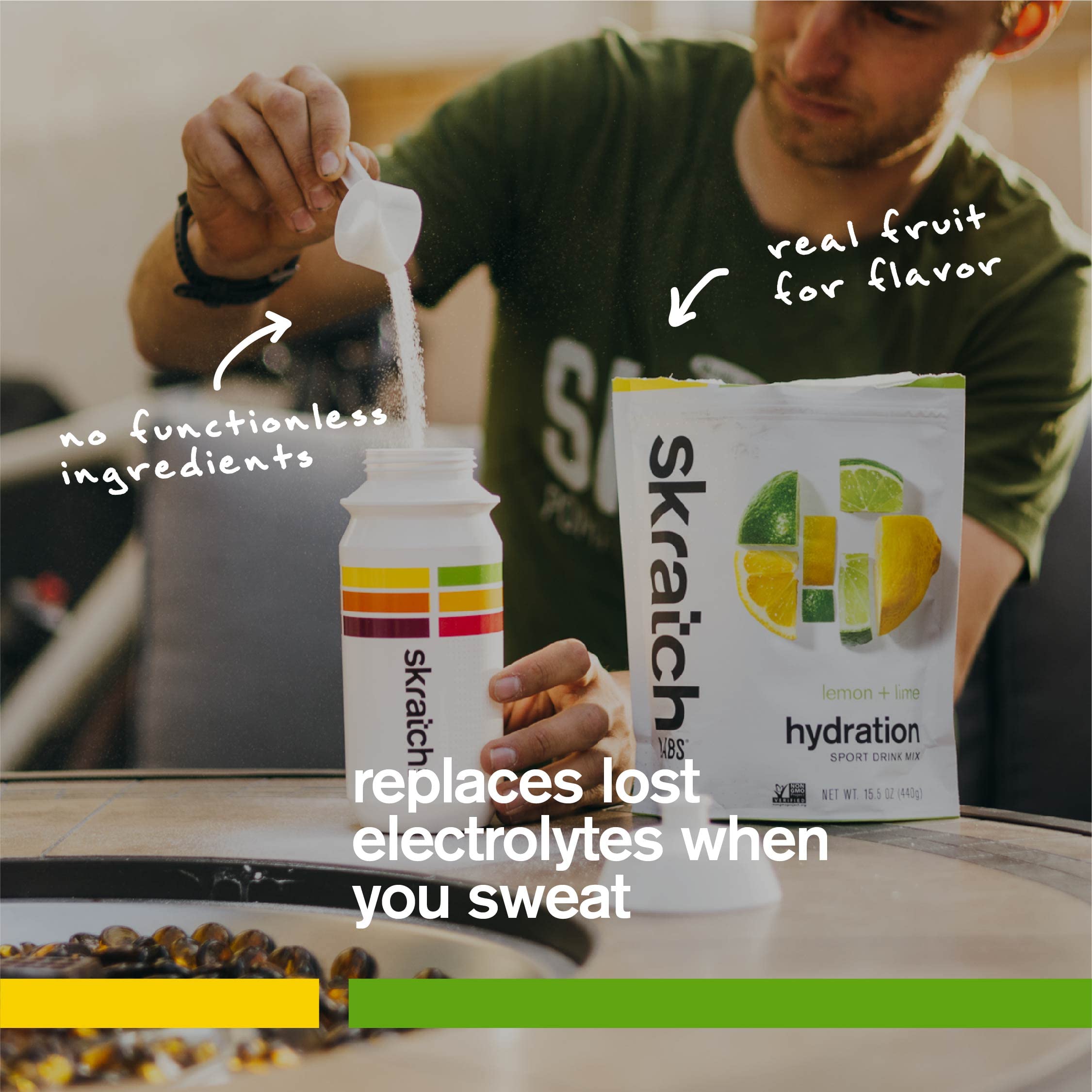 Skratch Labs en ciclismo para una hidratación constante durante la ruta