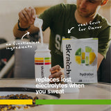 Skratch Labs en ciclismo para una hidratación constante durante la ruta