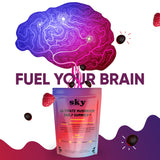 Presentación de 60 gomitas SKY NUTRITION para porciones simples.
