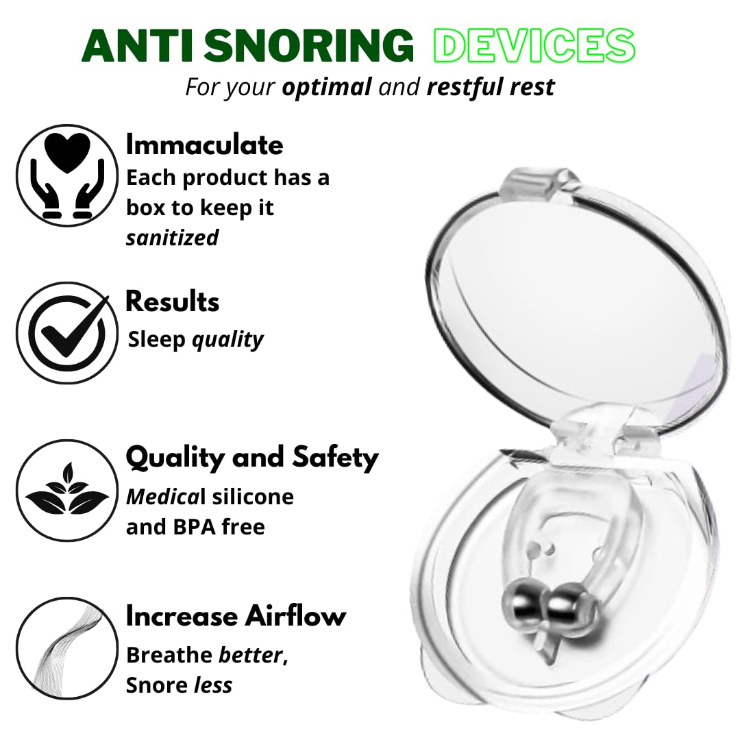 Sleep Scape diseño ergonómico, ajuste cómodo en las fosas nasales.