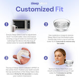 Sleep Silent: diseño frontal de flujo de aire para respiración natural al dormir