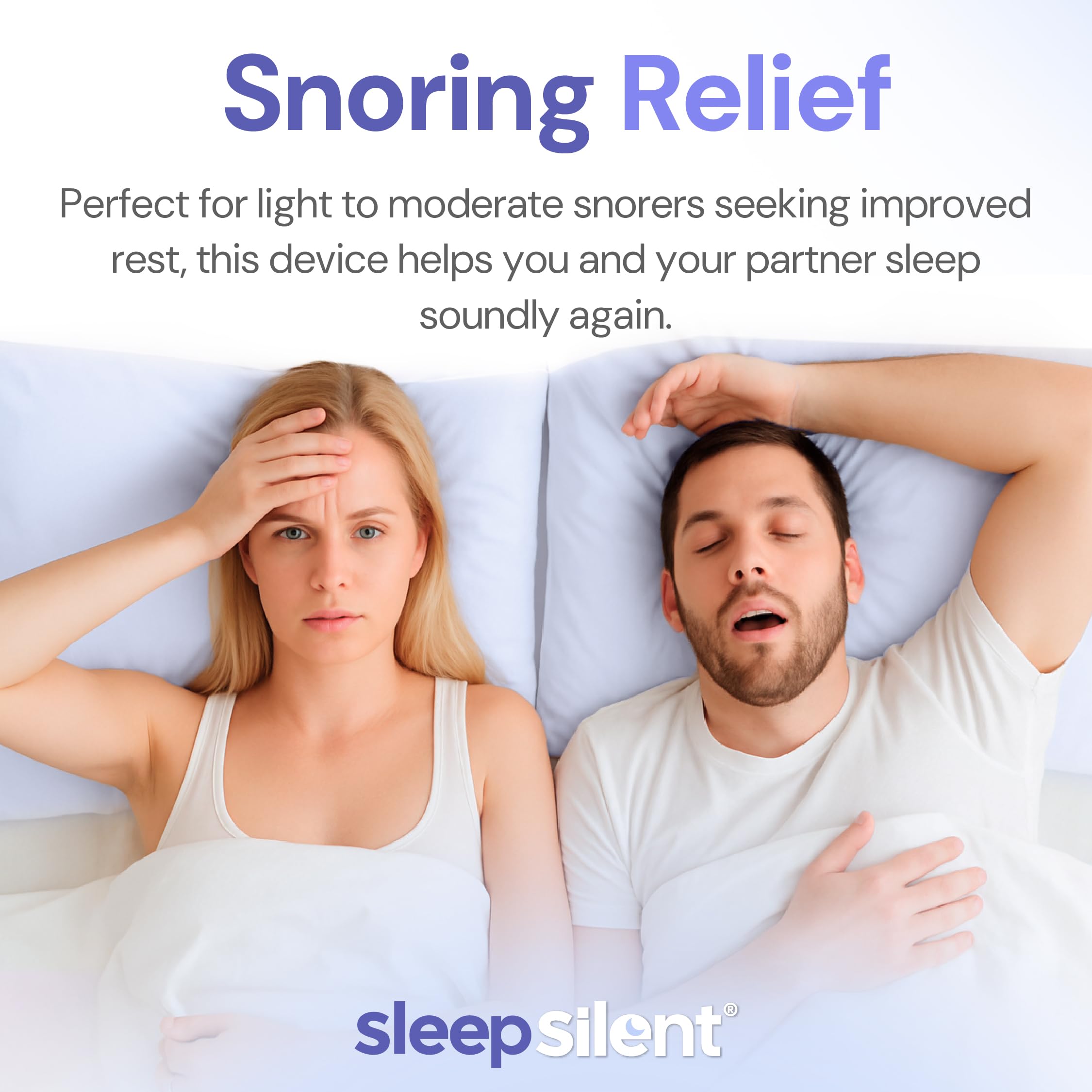 Sleep Silent: moldeado por calor para ajuste personalizado y retención nocturna