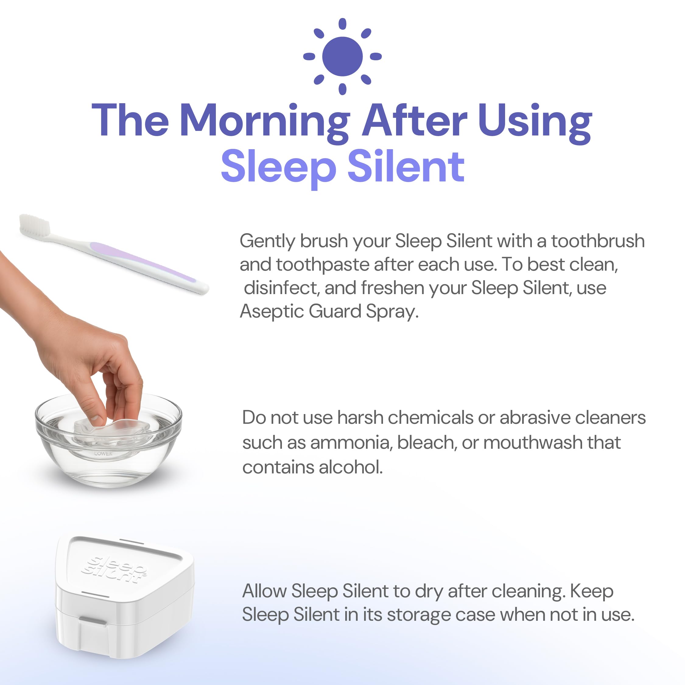 Sleep Silent: uso nocturno no invasivo para reducir molestias al dormir