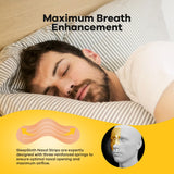 SleepSloth Nasal Strips apertura nasal mejorada para respirar con mayor fluidez.