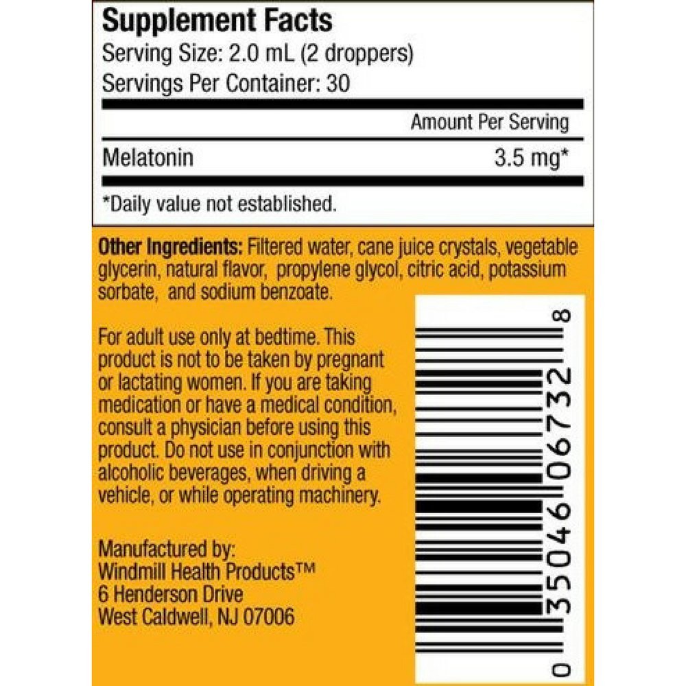 Sleep Soundly melatonina 3.5 mg por porción para apoyar sueño