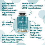 Etiqueta SleepBoost: información de beneficios y uso recomendado