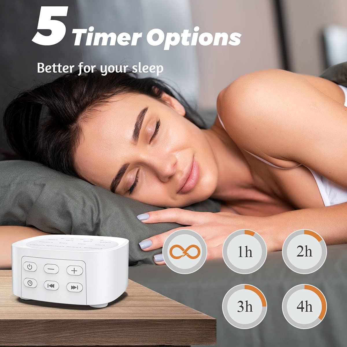 Sleepbox ruido azul favorece la relajación nocturna y concentración