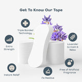 SleepHabits tiritas nasales eucalipto para respiración fresca