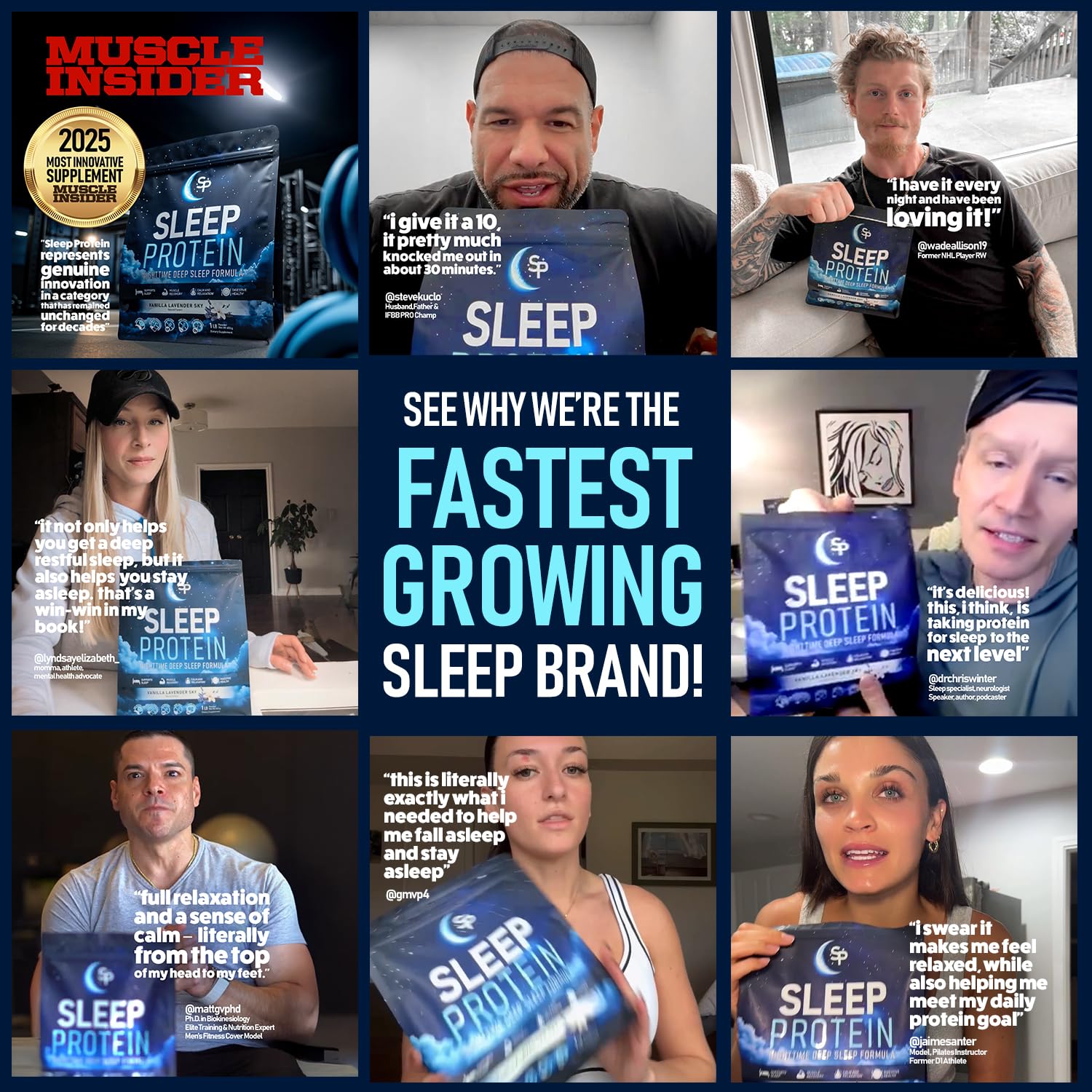 SleepProtein hecho en Estados Unidos: instalaciones certificadas y calidad.