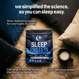 SleepProtein sabor vainilla lavanda: batido nocturno indulgente para descanso.