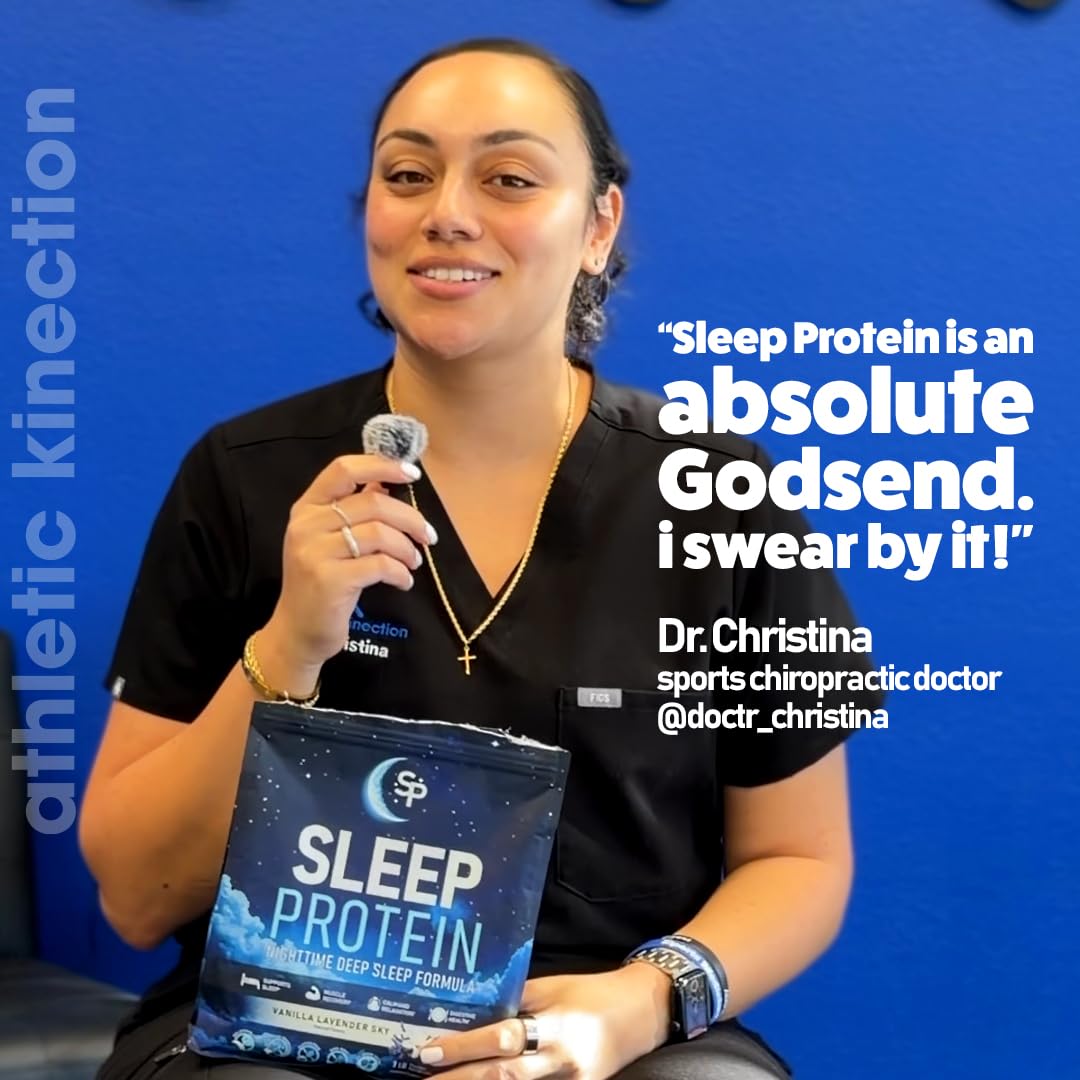 SleepProtein textura cremosa sin azúcar: experiencia suave para cerrar el día.
