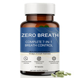 Slifthistle Zero Breath cápsulas dentro de una botella para frescura duradera.