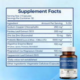 Caja de empaque Slifthistle Zero Breath con indicaciones simples.