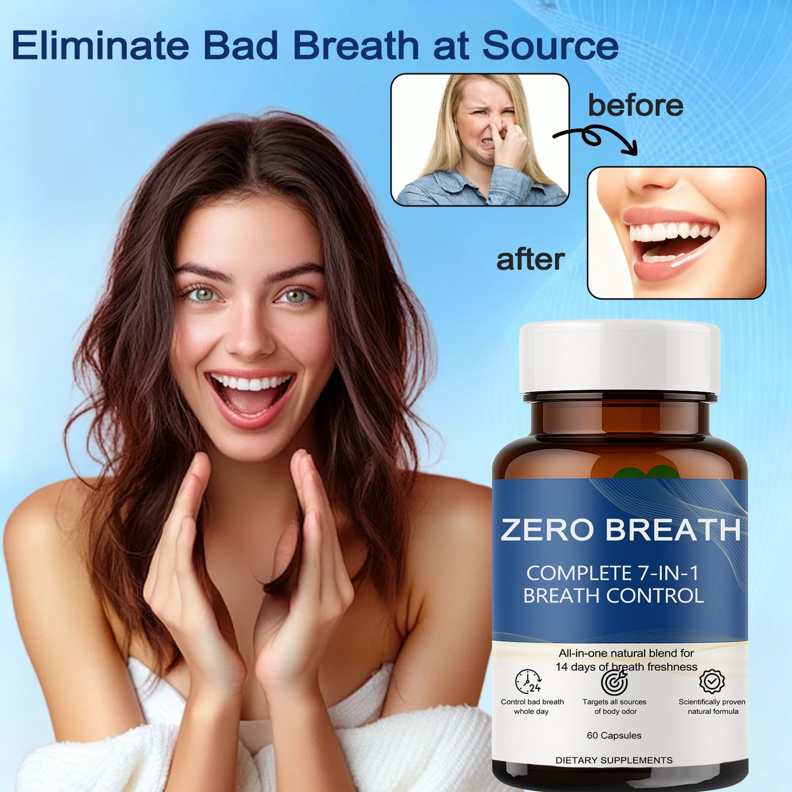 Etiqueta frontal de Slifthistle Zero Breath mostrando su envase y marca.