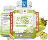Botella de Slim Heat con cápsulas de Garcinia Cambogia para apoyar posibles antojos.