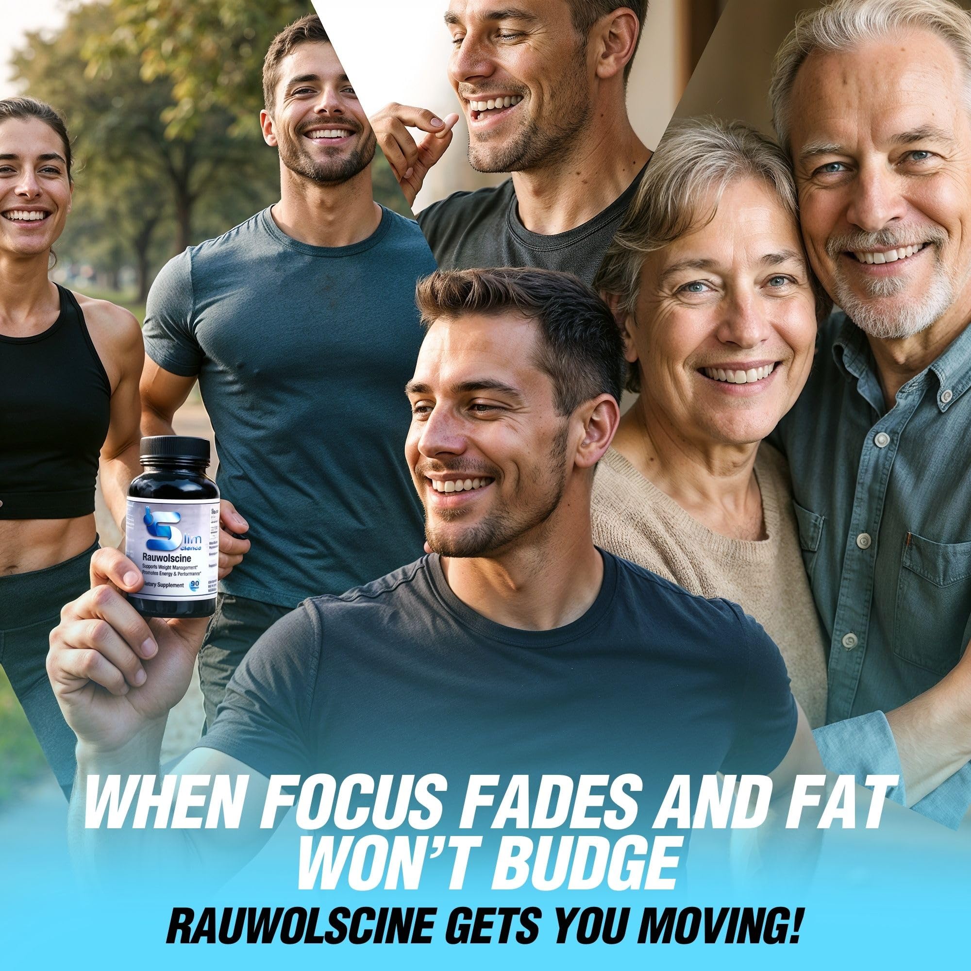 Slim Science Rauwolscine Yohimbine HCL: toma diaria para apoyo energético
