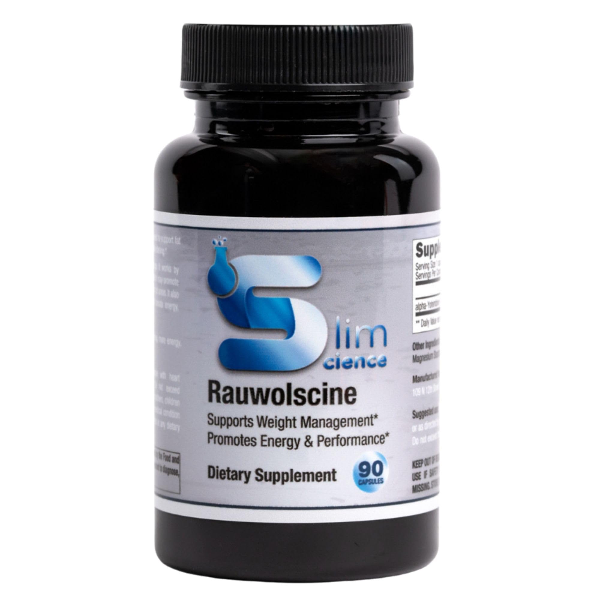 Slim Science Rauwolscine Yohimbine HCL: ayuda a mantener foco durante el día