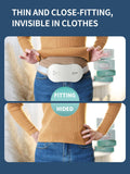 Uso sobre la ropa con Slimpal para calor cómodo y práctico