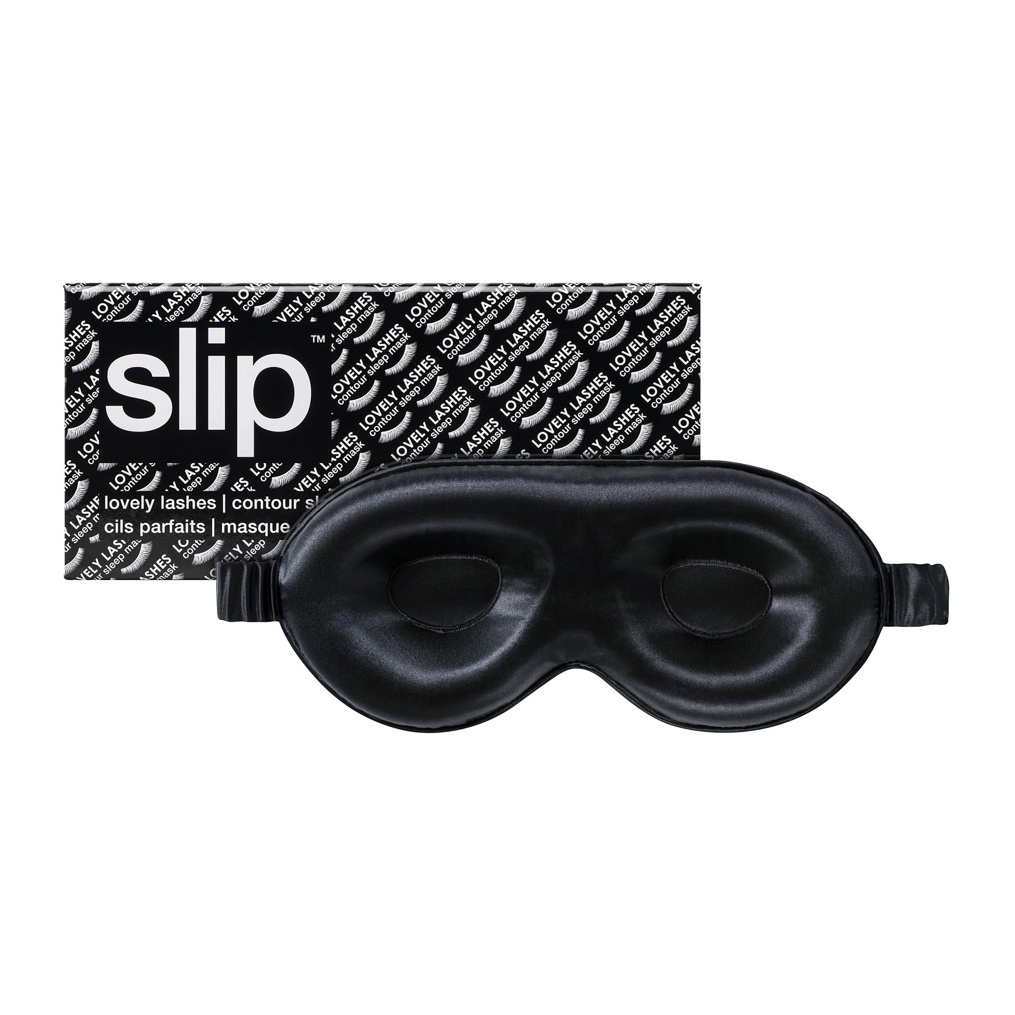 SLIP mascarilla contorno para dormir: ajuste cómodo sin presión alrededor de los ojos.