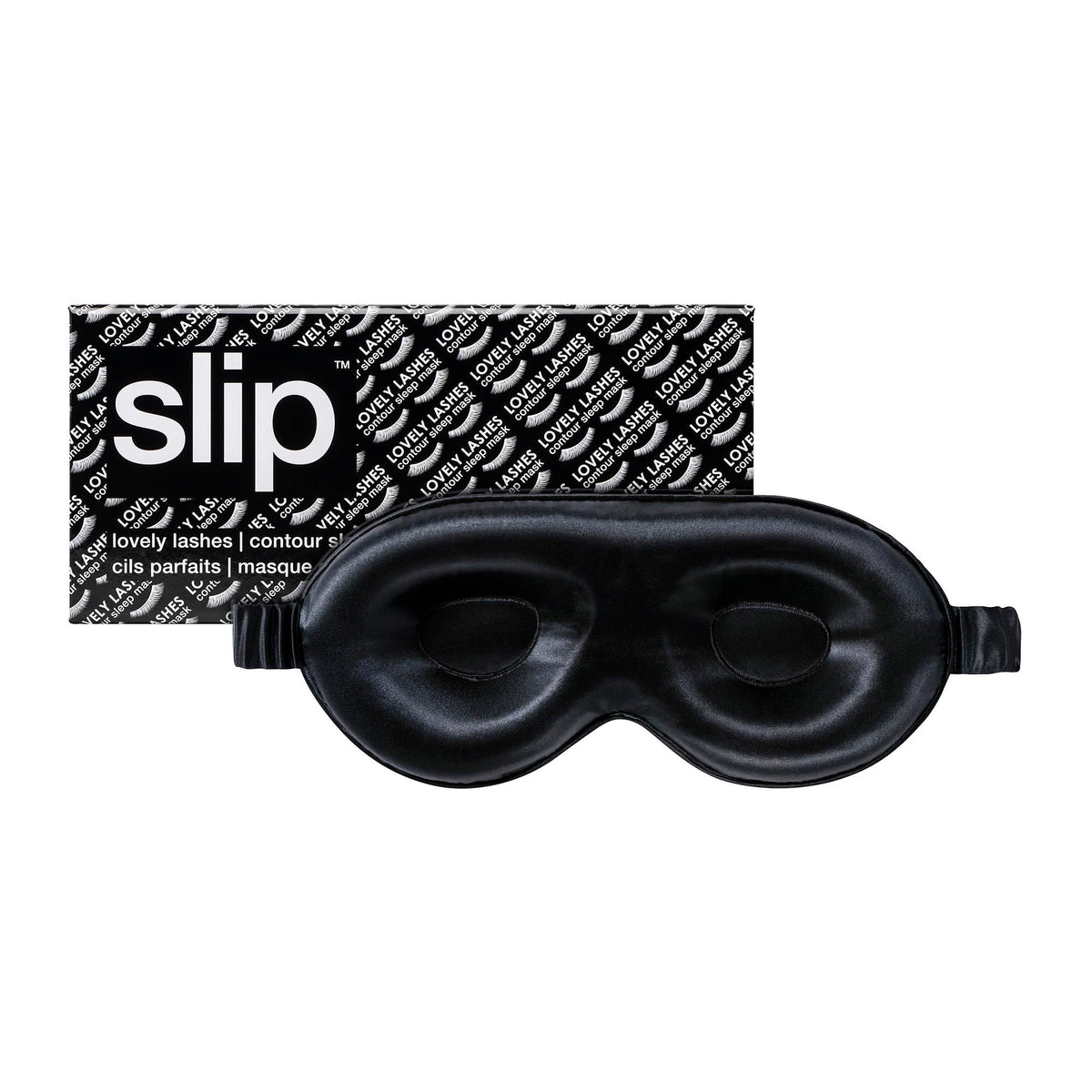 SLIP mascarilla contorno para dormir: ajuste cómodo sin presión alrededor de los ojos.