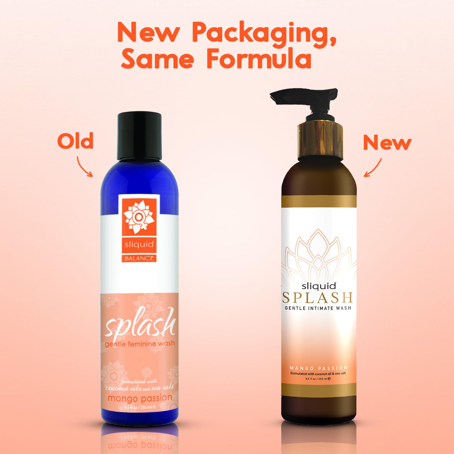 Sliquid Splash Mango Passion - aroma frutal suave para tu rutina diaria de higiene