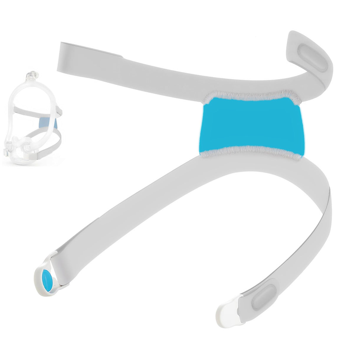 Sliya correa de cabecera para AirFit F30i, comodidad durante la noche.