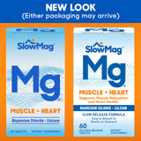 SlowMag con calcio y magnesio para función nerviosa y muscular.