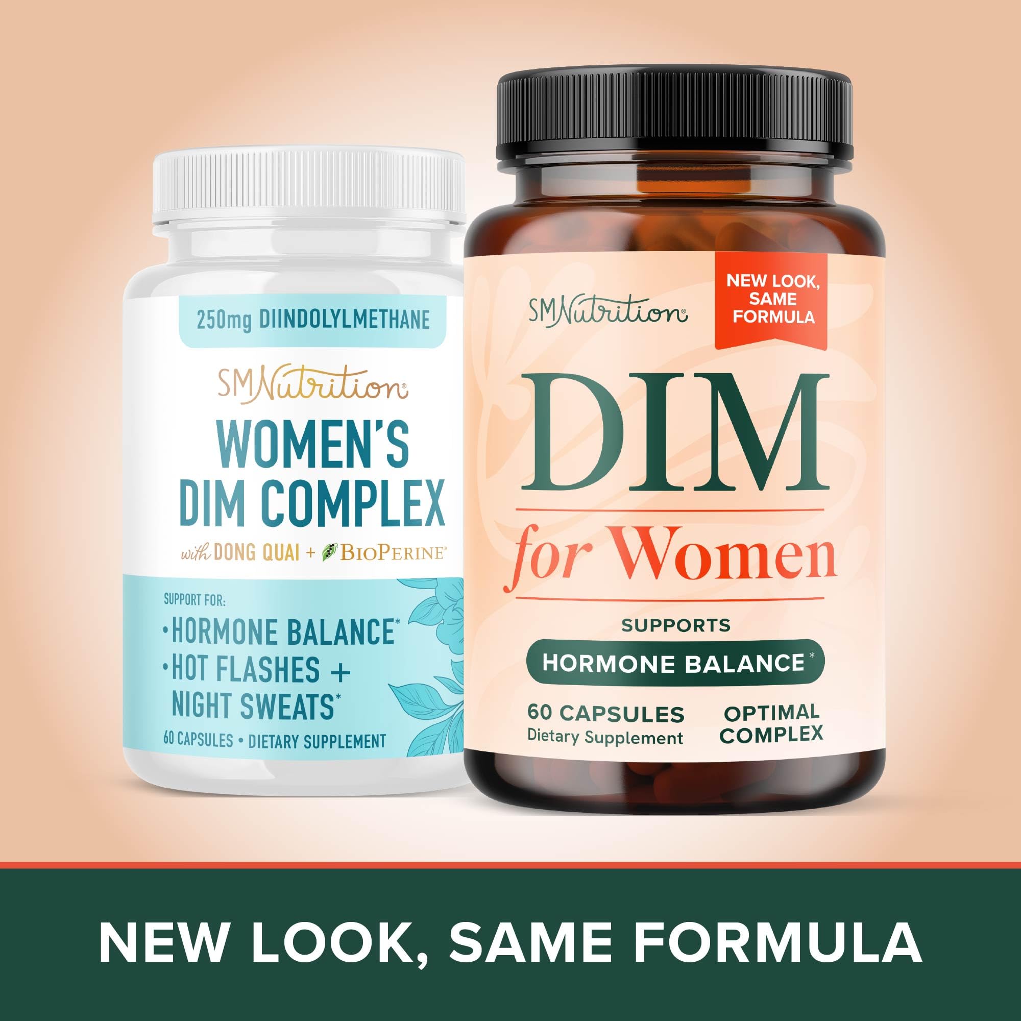 DIM con vegetales orgánicos para apoyo hormonal